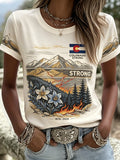 Women's Colorado Strong Printed Commemorative Short-Sleeve Shirt