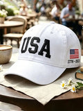 USA Letter Baseball Cap