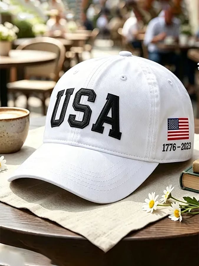 USA Letter Baseball Cap