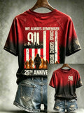 Women's 9/11 Memorial Graphic Top