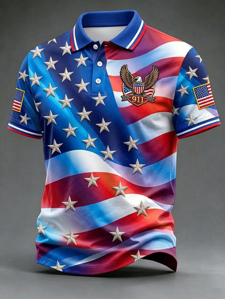 Men's 911 Memorial Short-Sleeve Polo Shirt