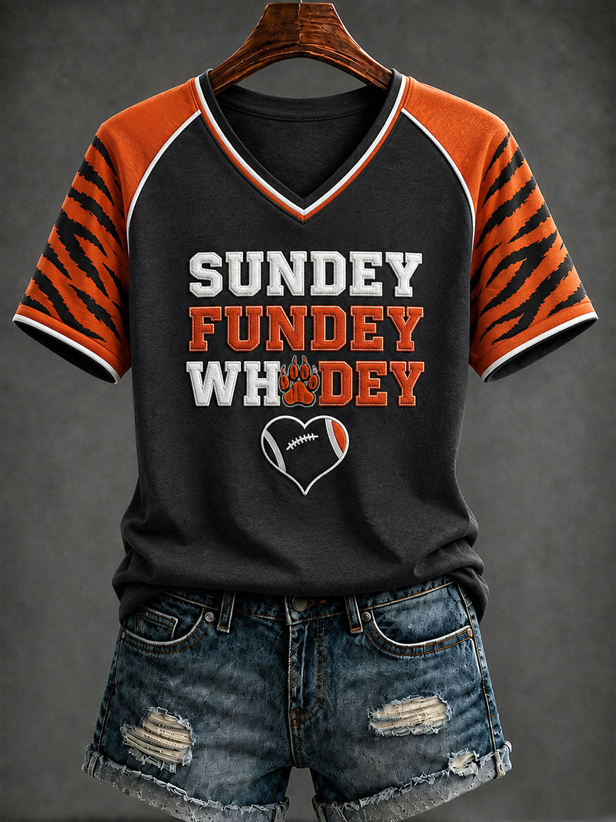 Women's Football Short-Sleeve T-Shirt