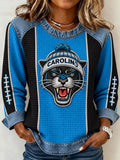 Women's American Football Waffle Sweatshirt