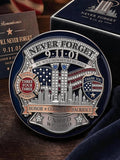Unisex America's 9/11 Patriot Day Print Pin-back Button
