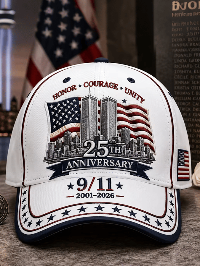 Unisex 9.11 Never Forget Printed Hat