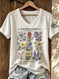 Women'S Colorado Printed V-Neck T-Shirt