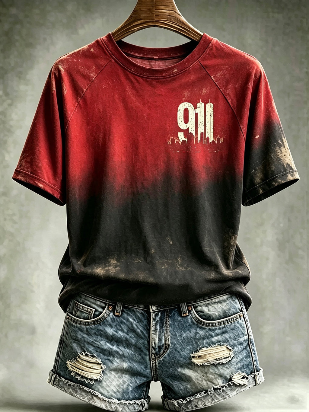 Women's 9/11 Memorial Graphic Top