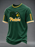 Men'S Football Fan Printed T-Shirt