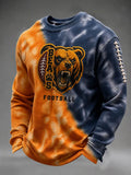 Men'S Football Printed Waffle T-Shirt