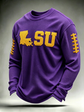 Men's Rugby Printed Waffle T-Shirt