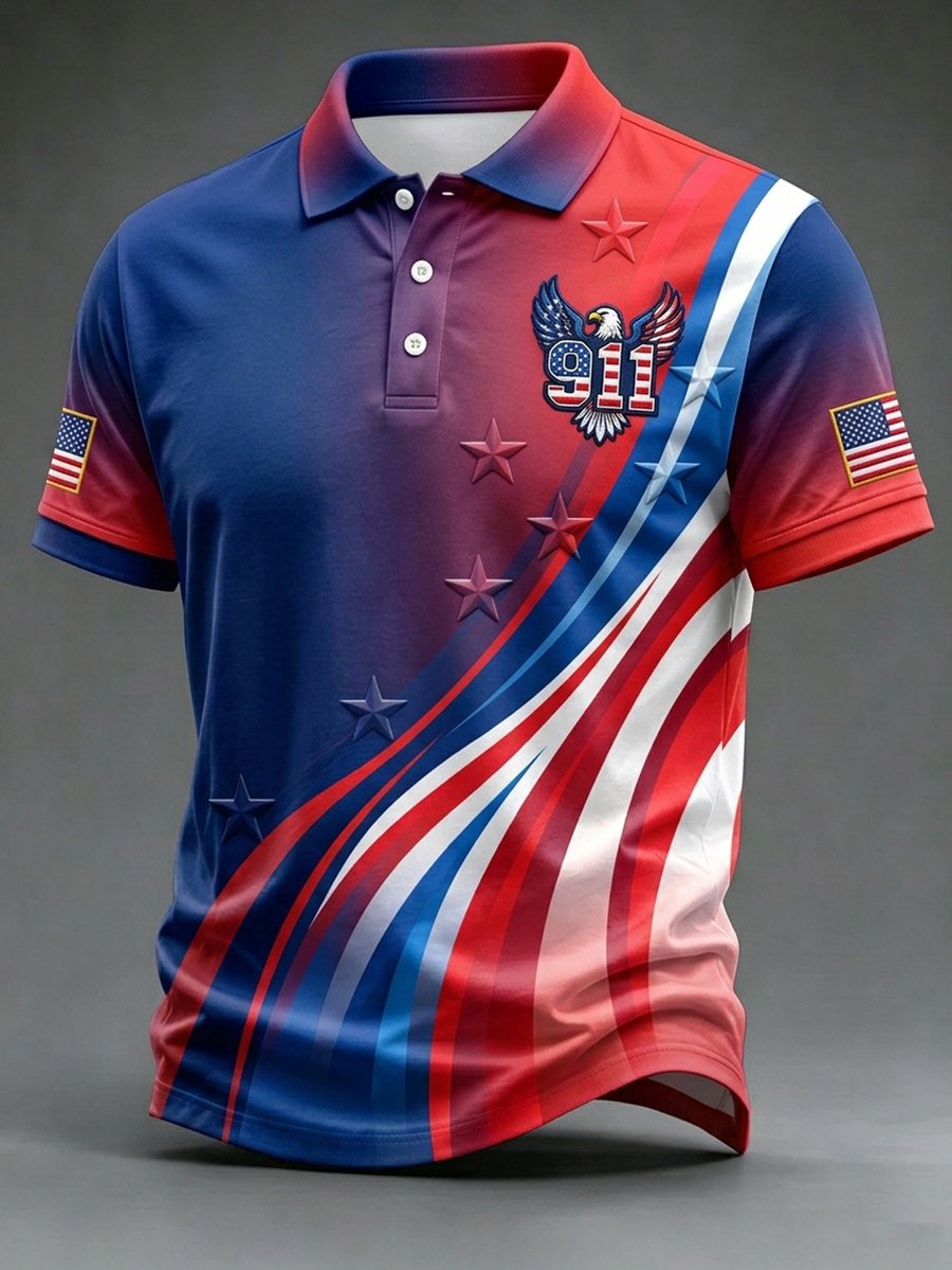 Men's 911 Memorial Short-Sleeve Polo Shirt