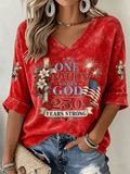Women's America 1776-2026 Print Casual Top