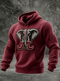 Men's Football Printed Casual Hoodie