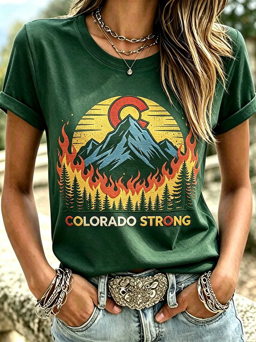 Women's Colorado Strong Casual T-Shirt