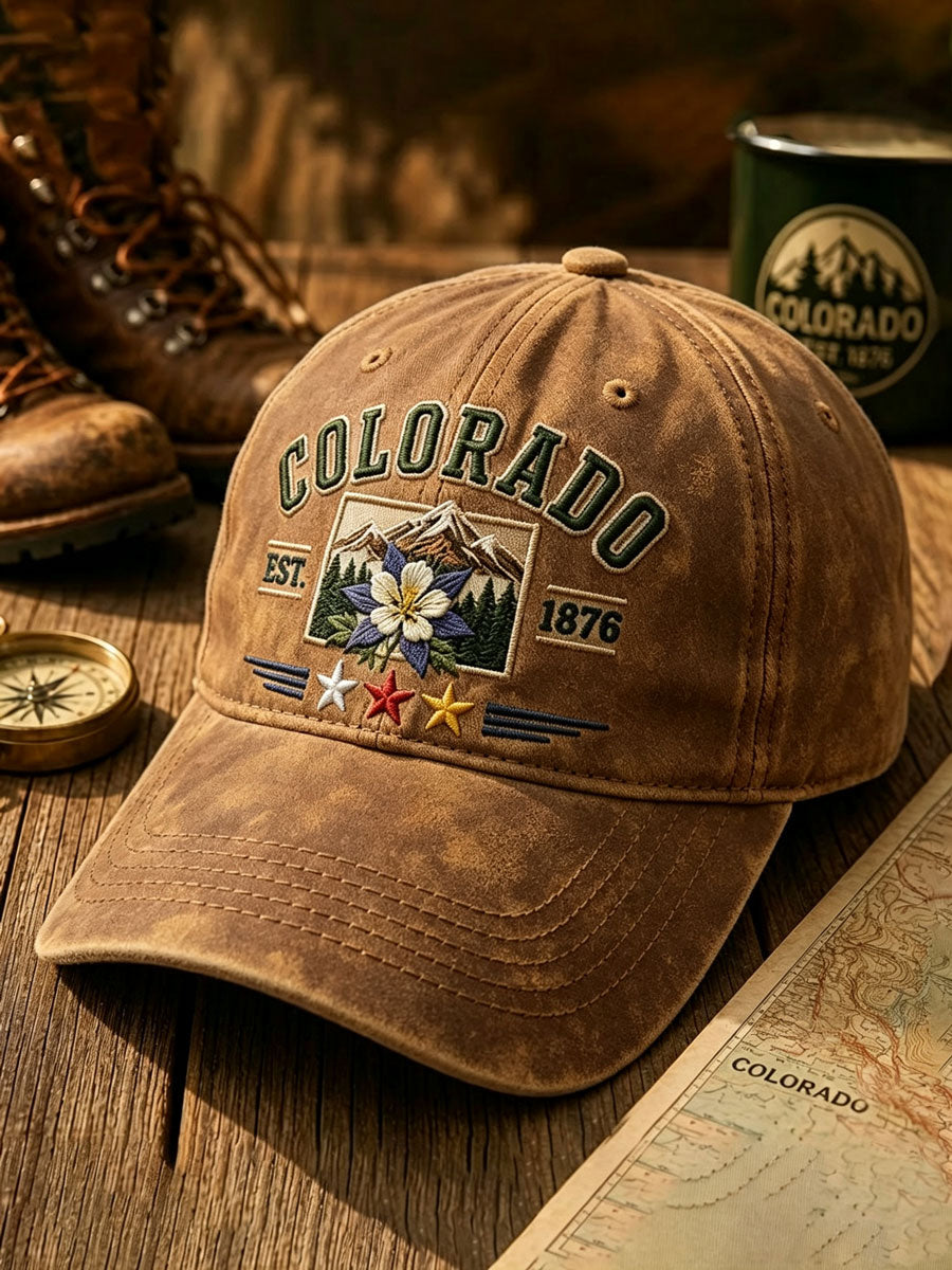 Unisex Colorado Casual Baseball Cap