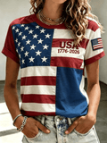 Women's USA 250th Anniversary Print T-Shirt