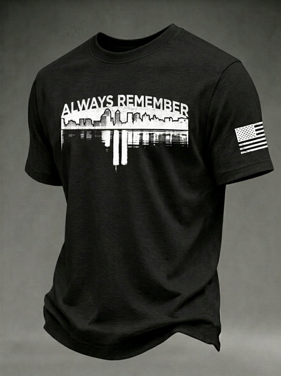 Men's 911 Memorial Graphic Short-Sleeve T-Shirt