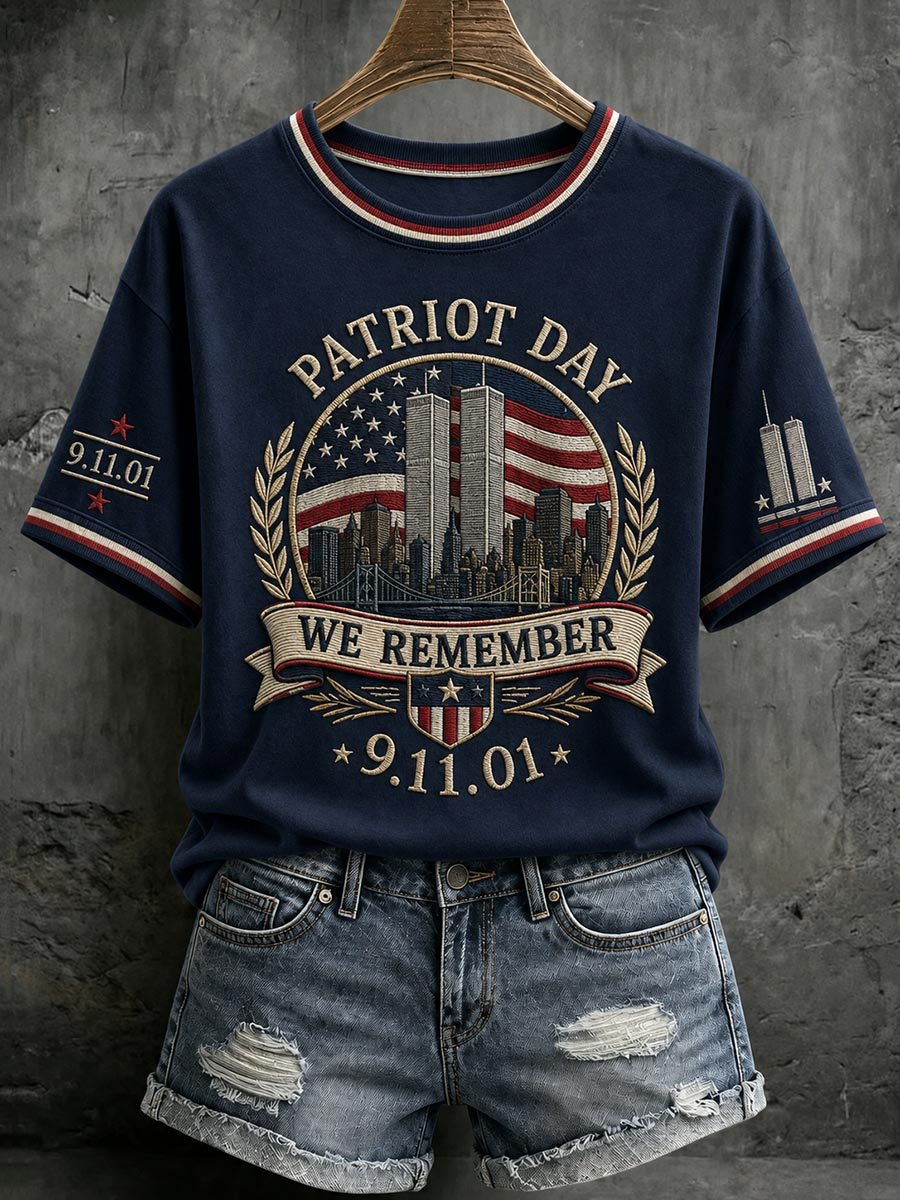 Women's US 9/11 Patriot Day T-Shirt