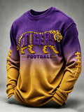 Men'S Football Printed Waffle T-Shirt