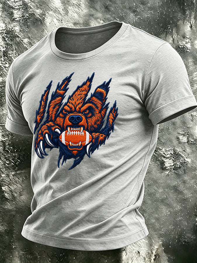Men'S Casual Rugby T-Shirt