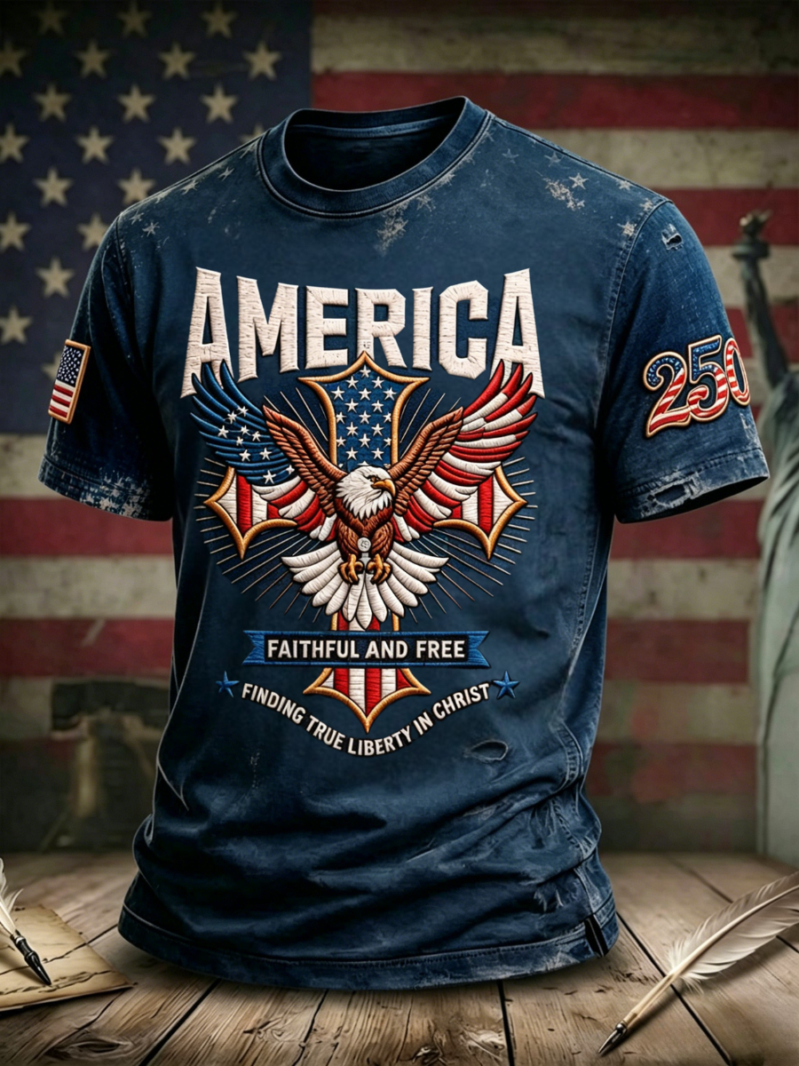 Men's America 250th Anniversary T-shirt