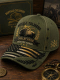 Buffalo Soldiers Print Baseball Cap