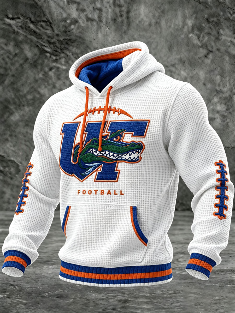 Men'S Football Printed Casual Hoodie