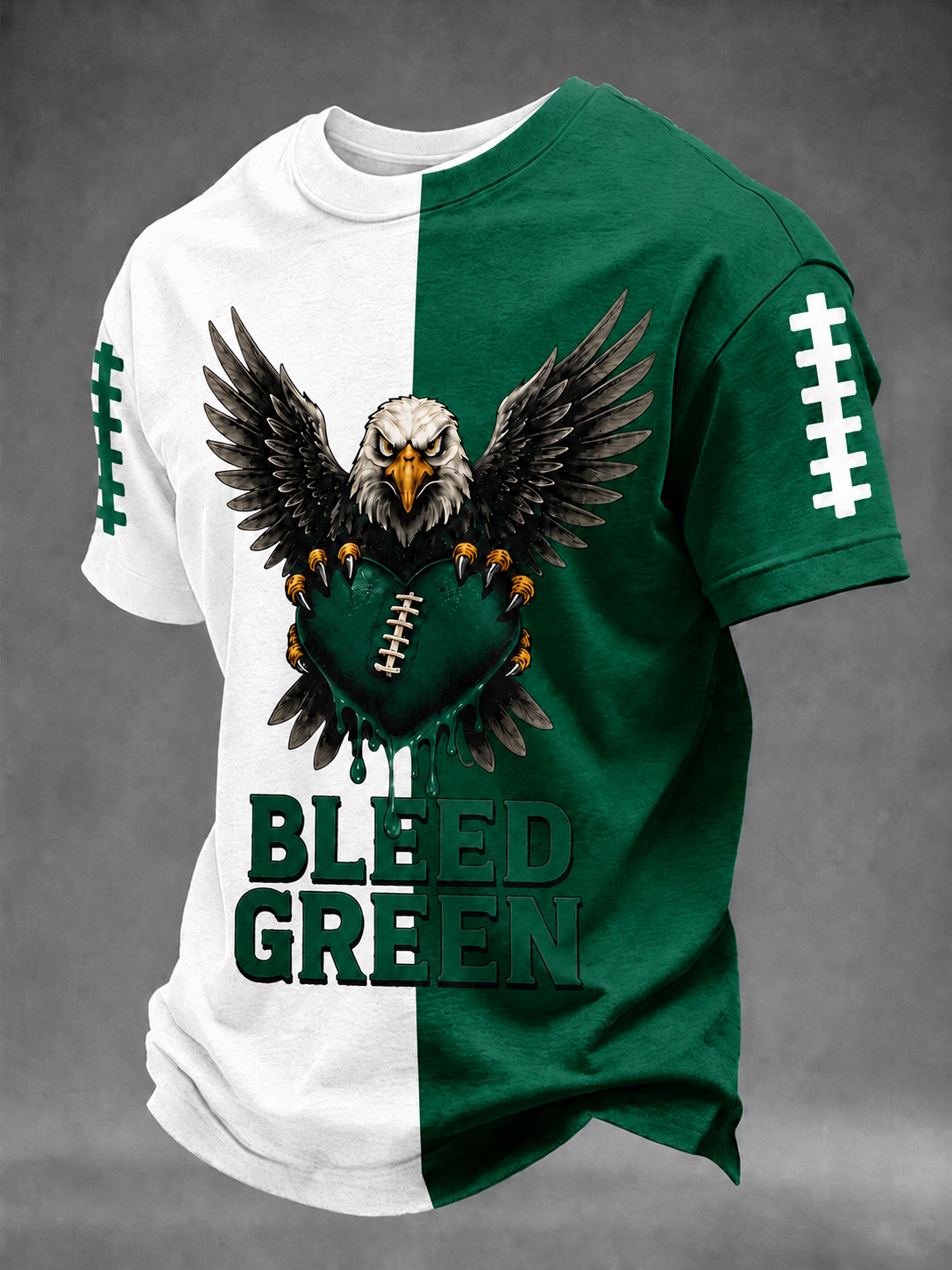 Men's Football Printed Short-Sleeve T-Shirt