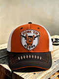 Neutral football printed casual hat