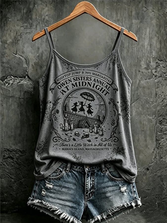 Women's Midnight Margaritas Print Camisole
