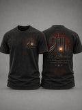 Men's 9/11 Commemorative Print T‐Shirt