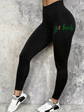 Women'S Football Print Leggings