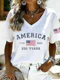 250 Years America Casual T-shirt