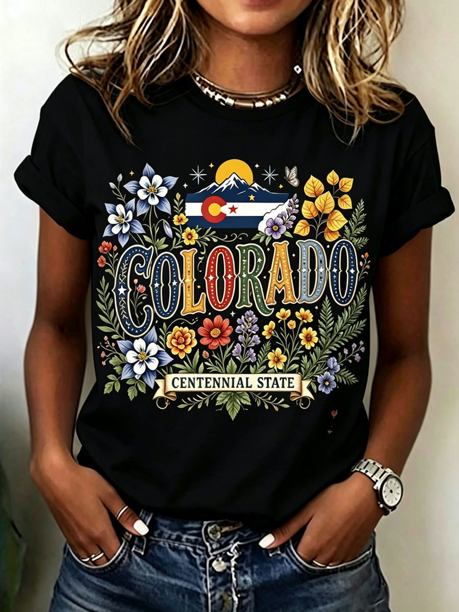 Women's Colorado Strong Casual T-Shirt