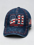 Unisex We Will Never Forget 9 11 Print Baseball Cap