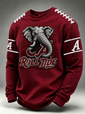 Men's Rugby Pattern Waffle T-shirt