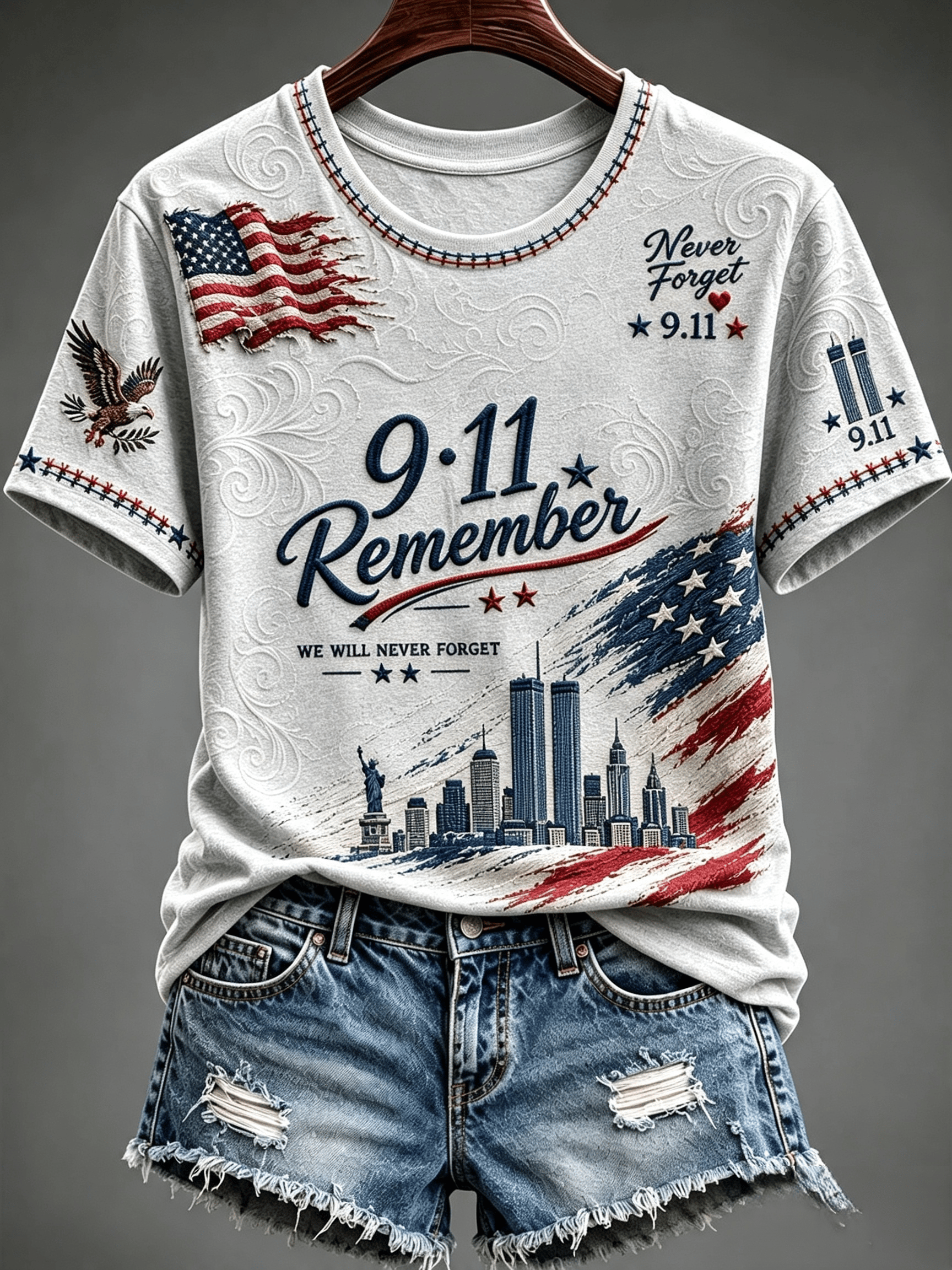 Women's 911 Memorial Graphic Top