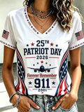 Women's US 9/11 Patriot Day T-Shirt