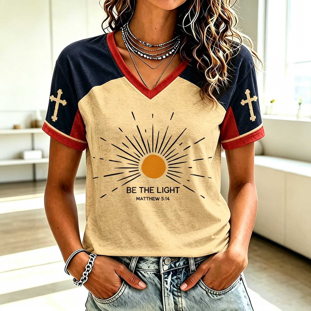 Women's Faith Printed Casual T-shirt