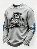 Men'S Football Enthusiast Sports Waffle Top