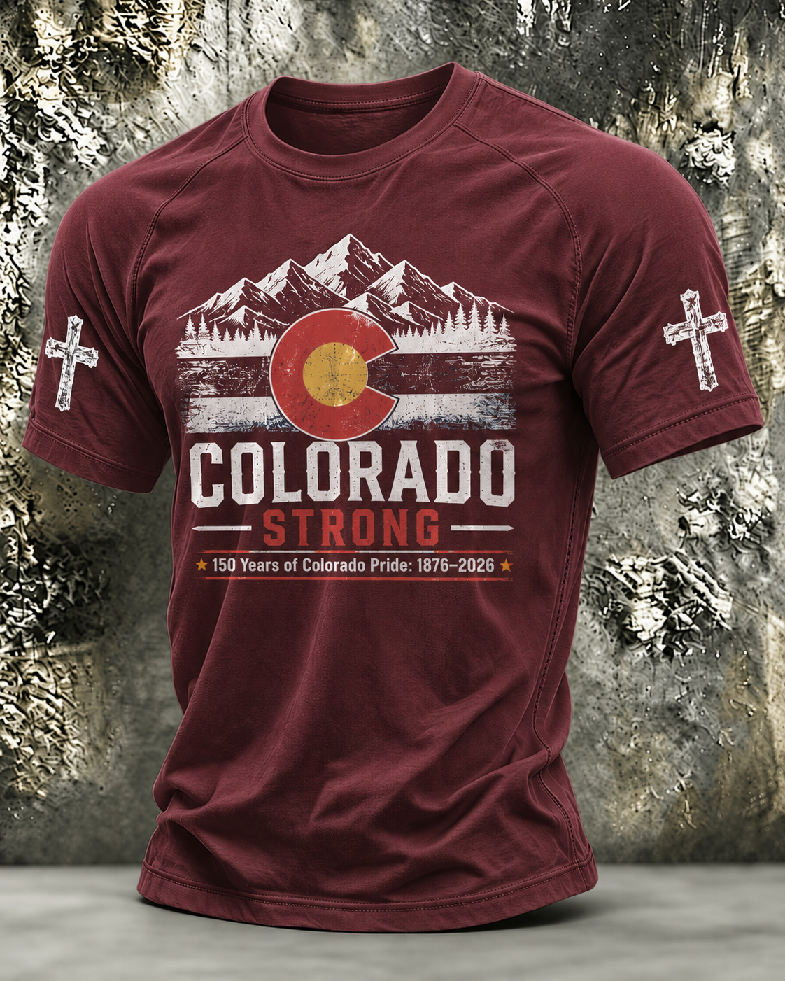 Men'S COLORADO STRONG Printed T-Shirt