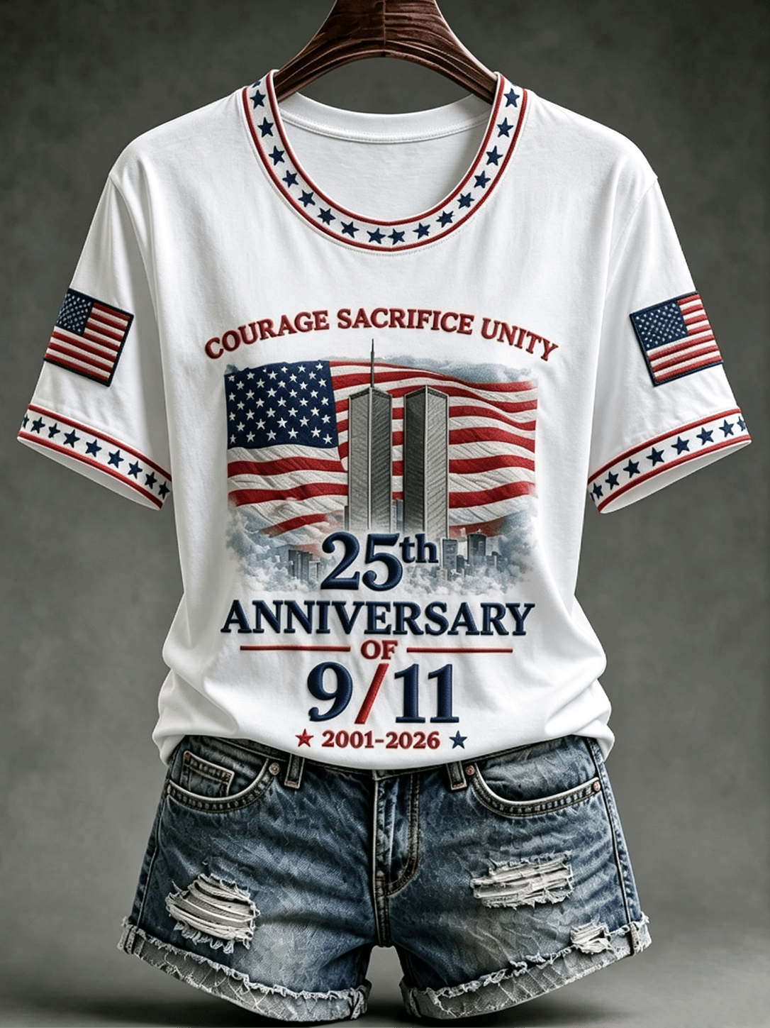 Women's 911 Memorial Graphic Top