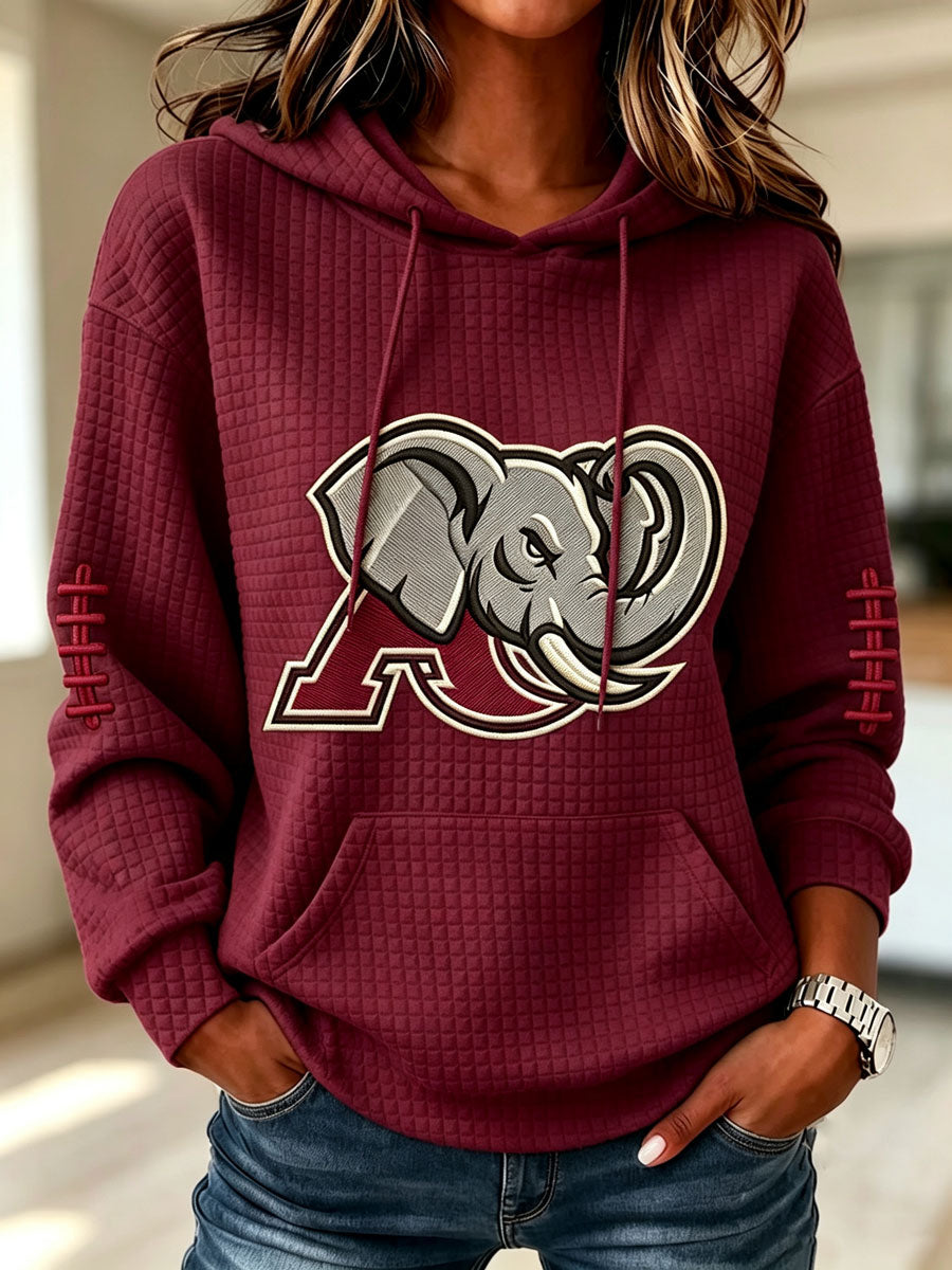 Women's Football Print Sweatshirt