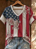 Women's Casual Printed T-shirt