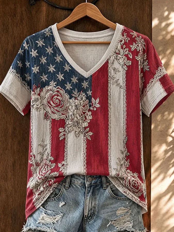 Women's Casual Printed T-shirt