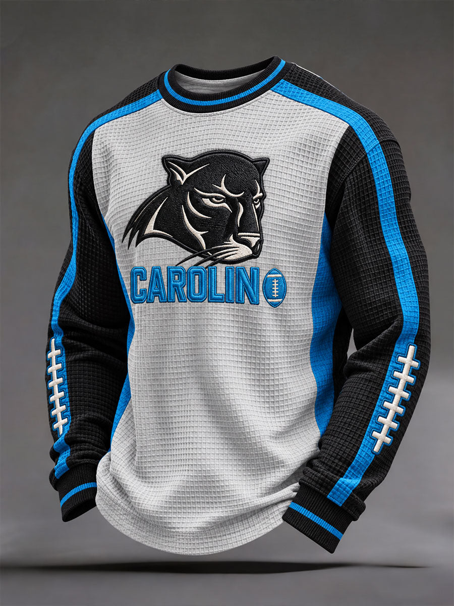 Men's American football long sleeved T-shirt