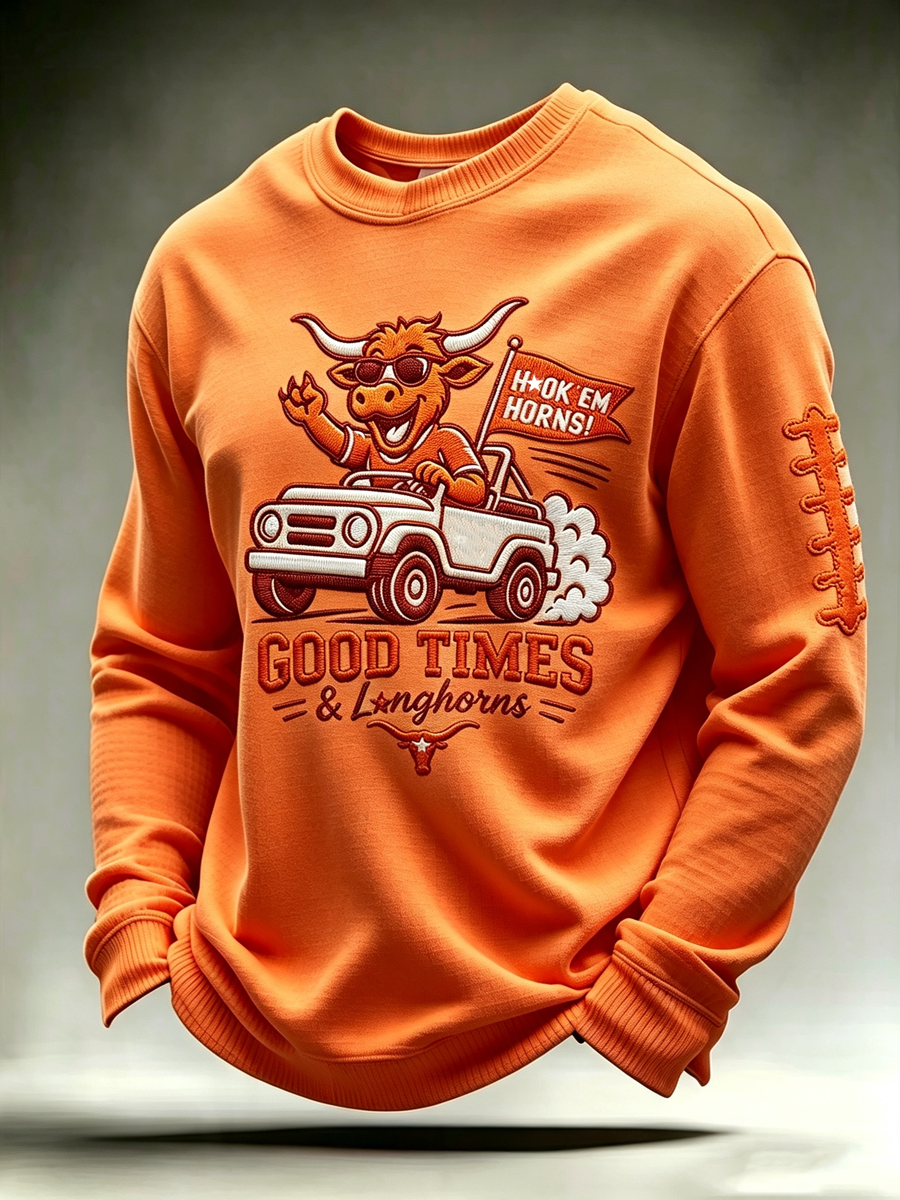 Men'S Rugby Printed Waffle T-Shirt