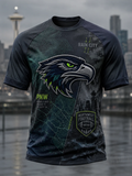 Men'S Football Game Print T Shirt