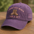 Women's Veterans Print Hat