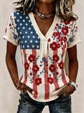 Women'S 250th Anniversary Of The United States Art Print T-Shirt